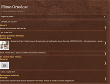 Tablet Screenshot of filme-ortodoxe.blogspot.com