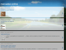 Tablet Screenshot of mercadeo-online.blogspot.com