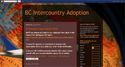 Desktop Screenshot of adoptingintercountry.blogspot.com