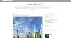 Desktop Screenshot of bmdmarquitectos.blogspot.com