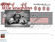 Tablet Screenshot of littlelaughlins.blogspot.com