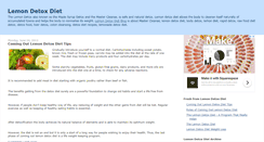 Desktop Screenshot of lemondetoxdiet.blogspot.com