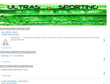 Tablet Screenshot of claques-sporting.blogspot.com