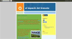 Desktop Screenshot of elespaciodelbrasuka.blogspot.com