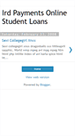 Mobile Screenshot of irdpaymentsonlinestudentloans.blogspot.com