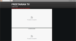 Desktop Screenshot of freetarian-tv.blogspot.com