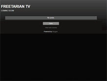 Tablet Screenshot of freetarian-tv.blogspot.com