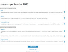Tablet Screenshot of erasmus-pontevedra2006.blogspot.com