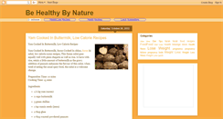 Desktop Screenshot of behealthybynature.blogspot.com