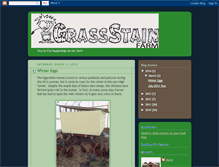 Tablet Screenshot of grassstainfarm.blogspot.com