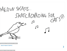 Tablet Screenshot of meowskate.blogspot.com