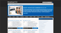 Desktop Screenshot of down-2u.blogspot.com