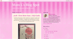 Desktop Screenshot of momls.blogspot.com