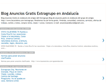 Tablet Screenshot of anunciosandalucia.blogspot.com