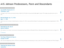 Tablet Screenshot of a-gjohnsondescendants.blogspot.com