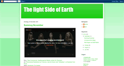 Desktop Screenshot of lightsideofearth.blogspot.com