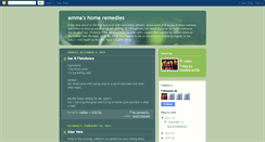 Desktop Screenshot of ammashomeremedies.blogspot.com