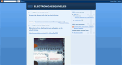 Desktop Screenshot of electronicaesquiveles.blogspot.com