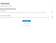 Tablet Screenshot of iclassified.blogspot.com