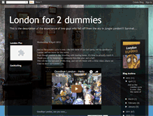 Tablet Screenshot of london42dummies.blogspot.com