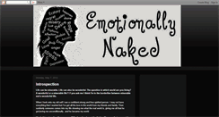 Desktop Screenshot of emotionally-naked.blogspot.com