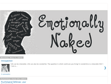 Tablet Screenshot of emotionally-naked.blogspot.com