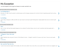 Tablet Screenshot of hisexception.blogspot.com