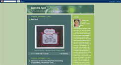 Desktop Screenshot of dotsinkspot.blogspot.com