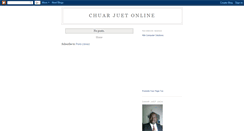 Desktop Screenshot of chuarjuetonline.blogspot.com