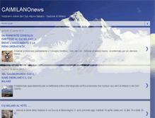 Tablet Screenshot of caimilanonews.blogspot.com