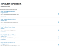 Tablet Screenshot of bangladeshcomputer.blogspot.com