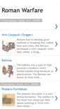 Mobile Screenshot of grp3romanwarfare.blogspot.com