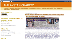 Desktop Screenshot of malaysiancharity.blogspot.com