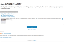 Tablet Screenshot of malaysiancharity.blogspot.com