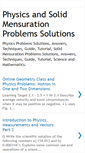 Mobile Screenshot of physicsandsolidmensuration.blogspot.com