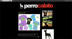 Desktop Screenshot of perrocalatowear.blogspot.com