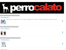 Tablet Screenshot of perrocalatowear.blogspot.com