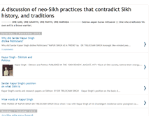 Tablet Screenshot of neo-sikhism.blogspot.com