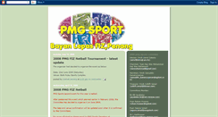 Desktop Screenshot of pmgsports.blogspot.com