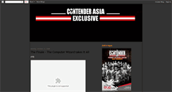 Desktop Screenshot of contender-asia.blogspot.com