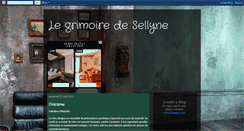 Desktop Screenshot of legrimoiredesellyne.blogspot.com