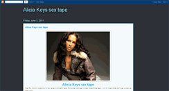 Desktop Screenshot of alicia-keys-nudepics.blogspot.com