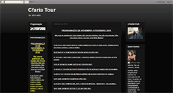 Desktop Screenshot of cfariatour.blogspot.com