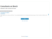 Tablet Screenshot of consultantsonbench.blogspot.com