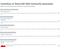 Tablet Screenshot of canterburytesorocommunityassociation.blogspot.com
