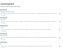 Tablet Screenshot of noncompliant.blogspot.com