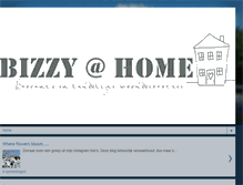 Tablet Screenshot of bizzyathome.blogspot.com