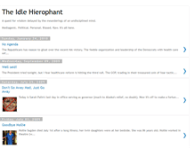 Tablet Screenshot of idlehierophant.blogspot.com