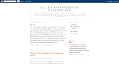 Desktop Screenshot of alicesadventureinmassageland.blogspot.com