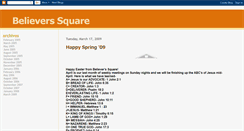 Desktop Screenshot of believerssquare.blogspot.com